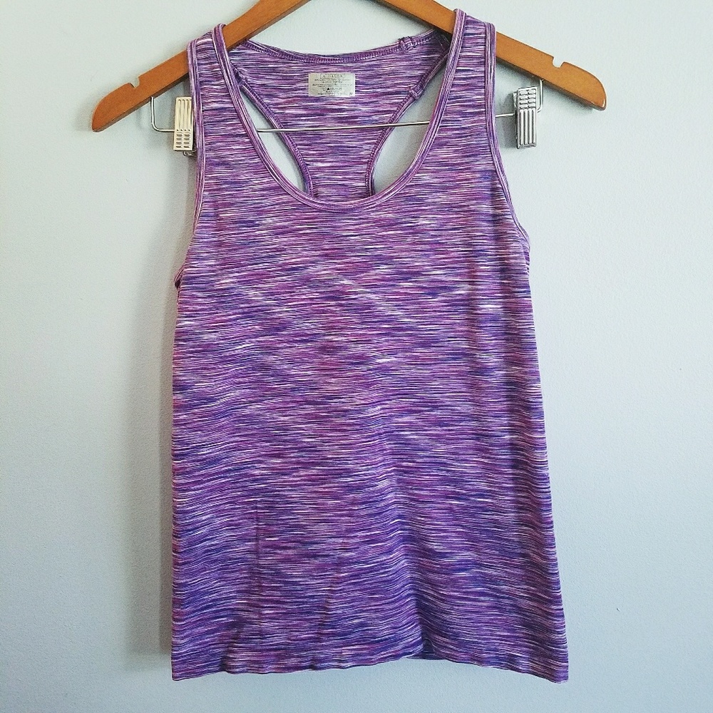 Athleta Purple Racerback Tank Top Medium